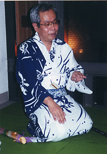 太鼓の指導