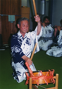 太鼓の打ち方