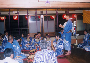 囃子の指導