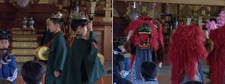 南宮神社大祭の還幸舞